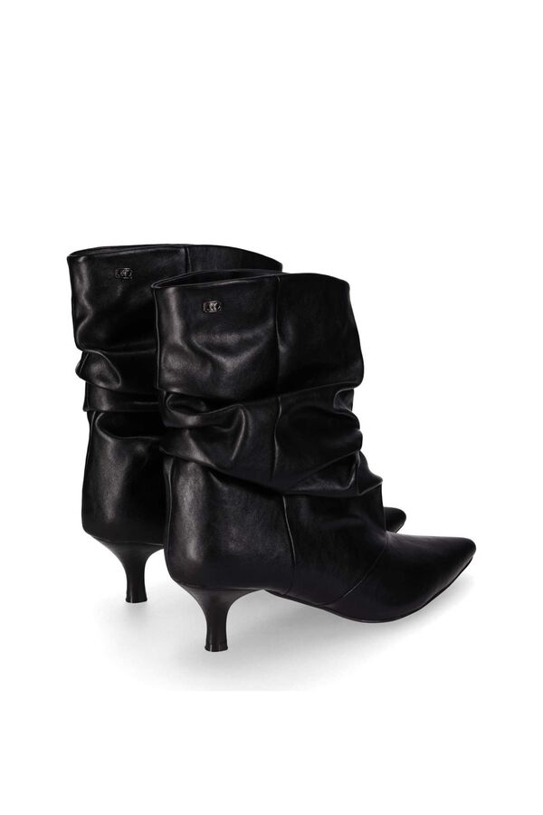 Chika 10 Stiletto heel pointed ankle boots black