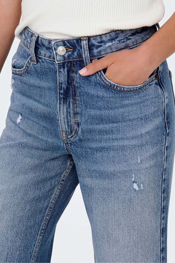 Only Jeans Wide Leg Blau