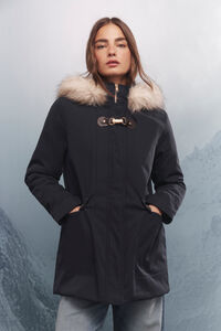 Springfield Parka com capuz e zíper metálico Sorona Aura