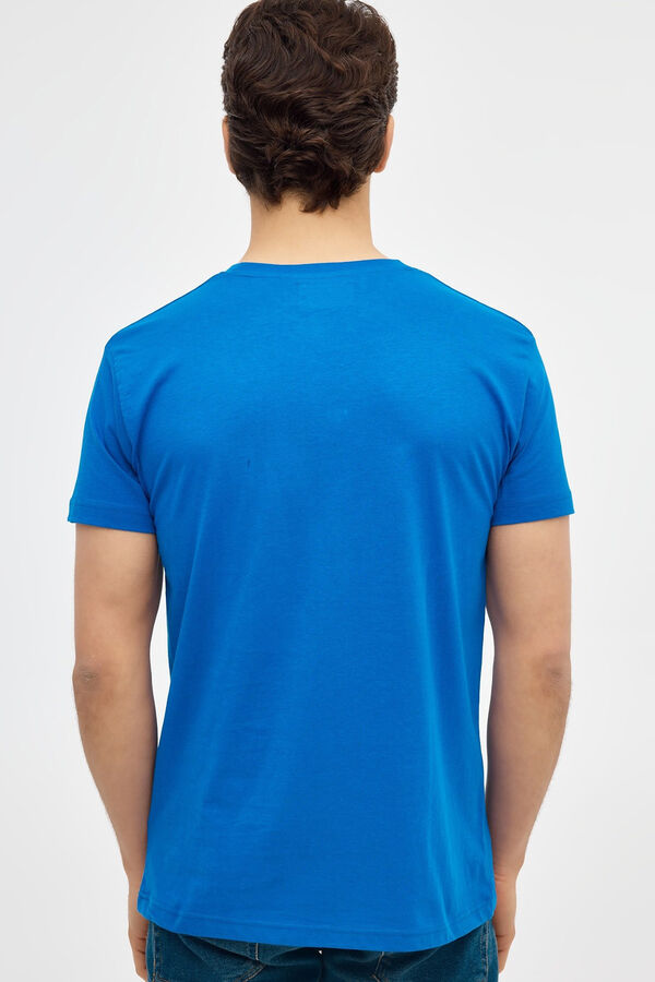Springfield T-shirt Básica azulado