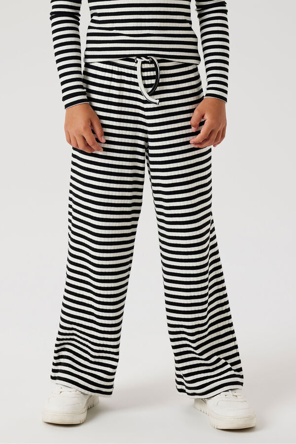 Name It Girls' fluid culottes noir