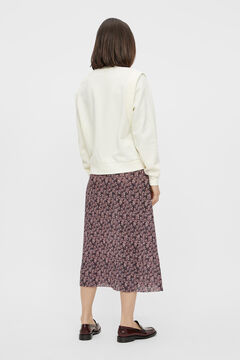 Springfield Sudadera volantes brun