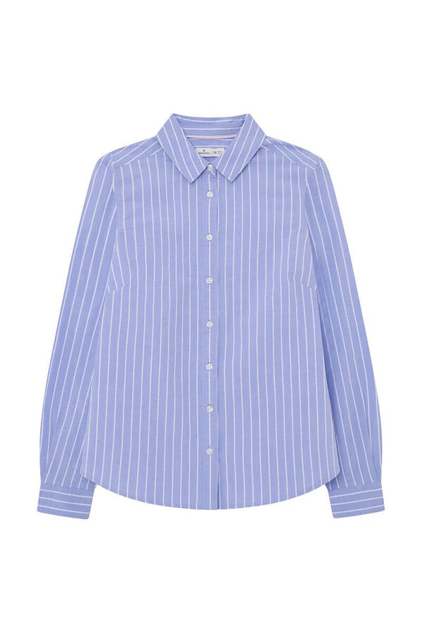 Springfield Tailored cotton blouse print