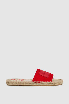 Springfield Suede flat sandals | Pepe Jeans brick