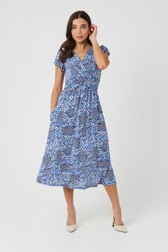 Brave Soul Vestido largo estampado