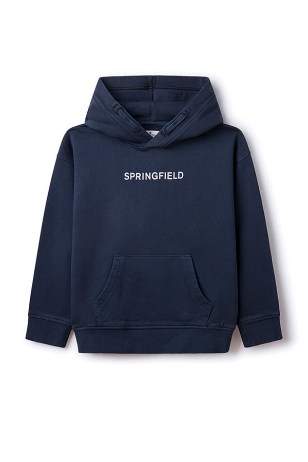 Springfield Boys' logo hoodie blue