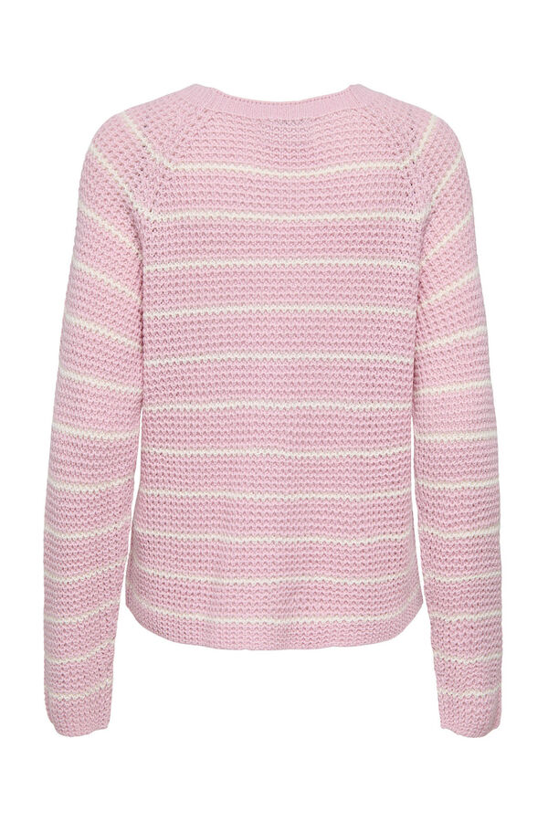 JDY Round neck jumper pink