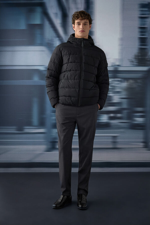 Springfield Thermal puffer jacket black