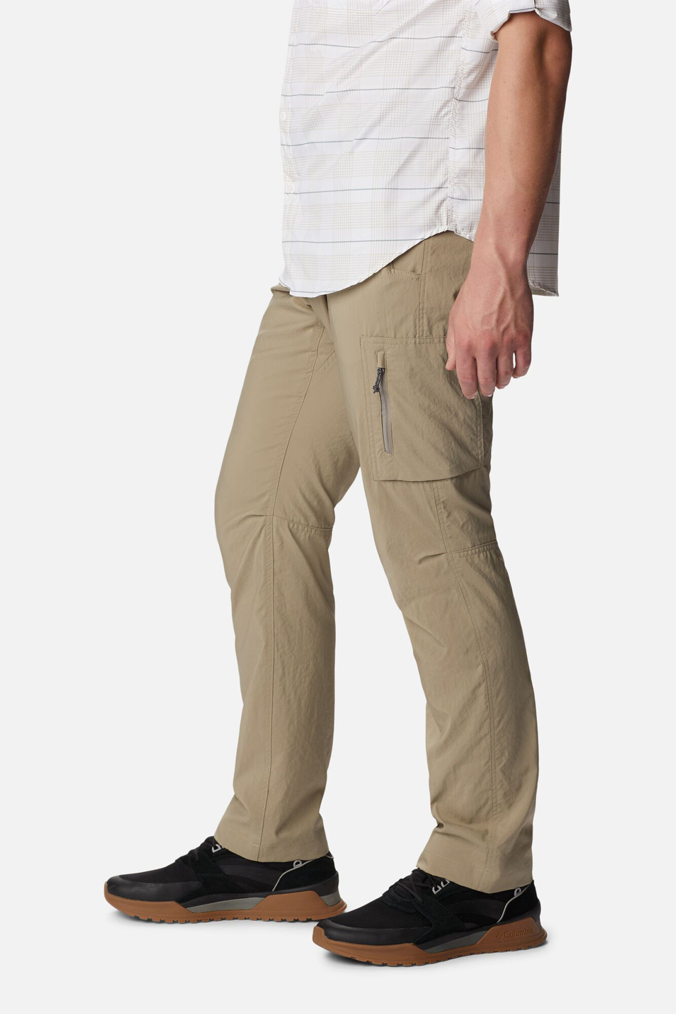 Buy Columbia Men Olive Brown Rugged Pass UV Protect Straight Casual Hiking  Trousers - Trousers for Men 1067727 | Myntra