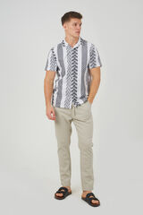 Brave Soul Camisa manga curta branco