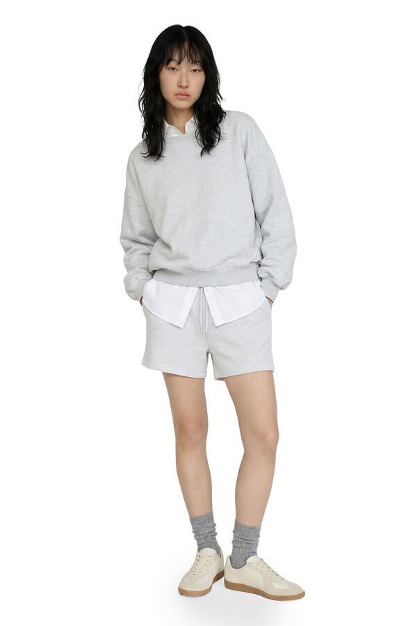 Koton Fitted mini short gris