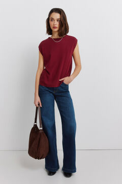 Springfield Osnovna jednobojna majica ravnog kroja