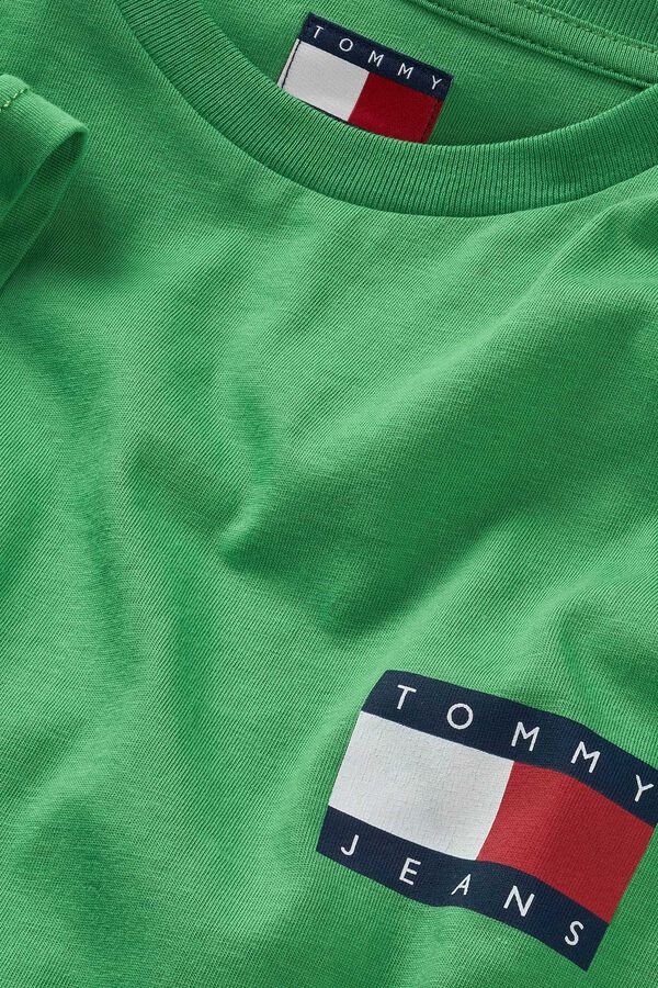 Tommy Jeans Slim short sleeve t-shirt green