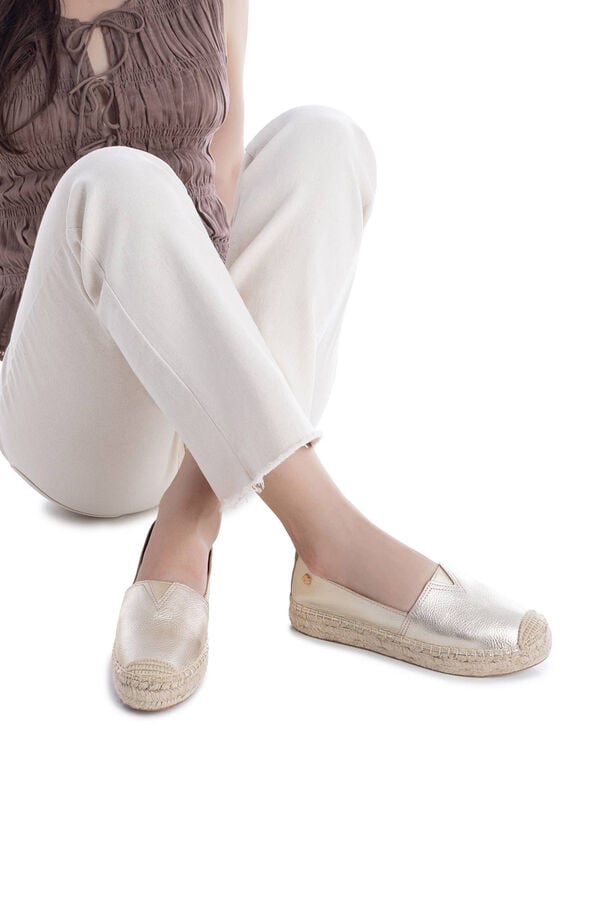 XTI Flat Jute Espadrille printed