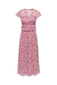 Only Vestido largo estampado floral