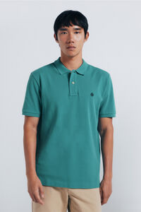 Springfield Essential regular fit piqué polo shirt
