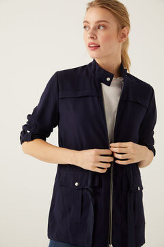 Springfield Flie&szlig;ende Sahara-Jacke blau