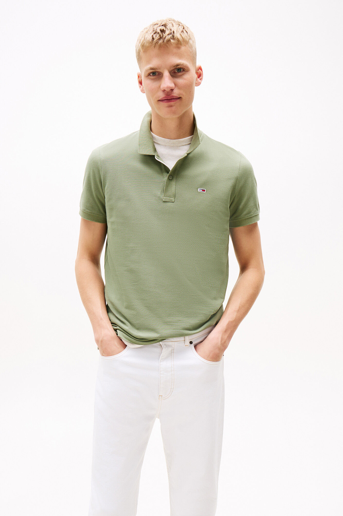 Tommy Jeans Polo de hombre de manga corta