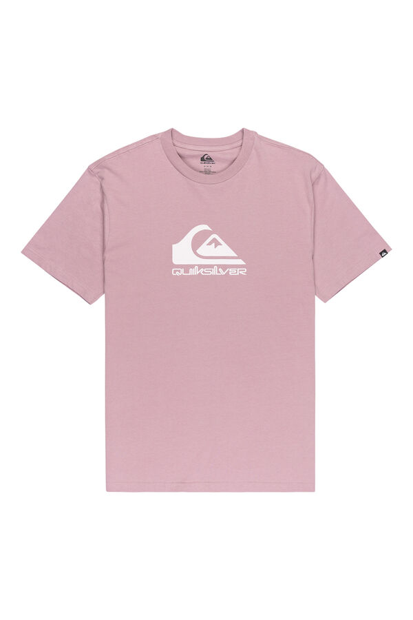 Quiksilver Ev Comp Logo - for men short sleeve T-Shirt Roze