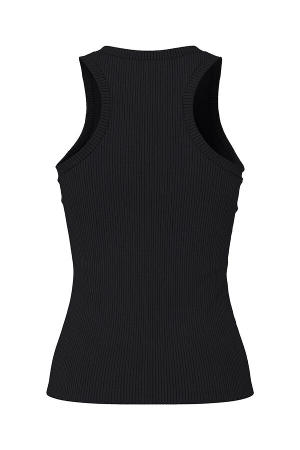 Pieces Camiseta b&aacute;sica tipo nadadora gris