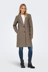 Only Midi cloth coat  nude