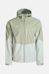 Izas Windbreaker jacket with softshell fabric printed