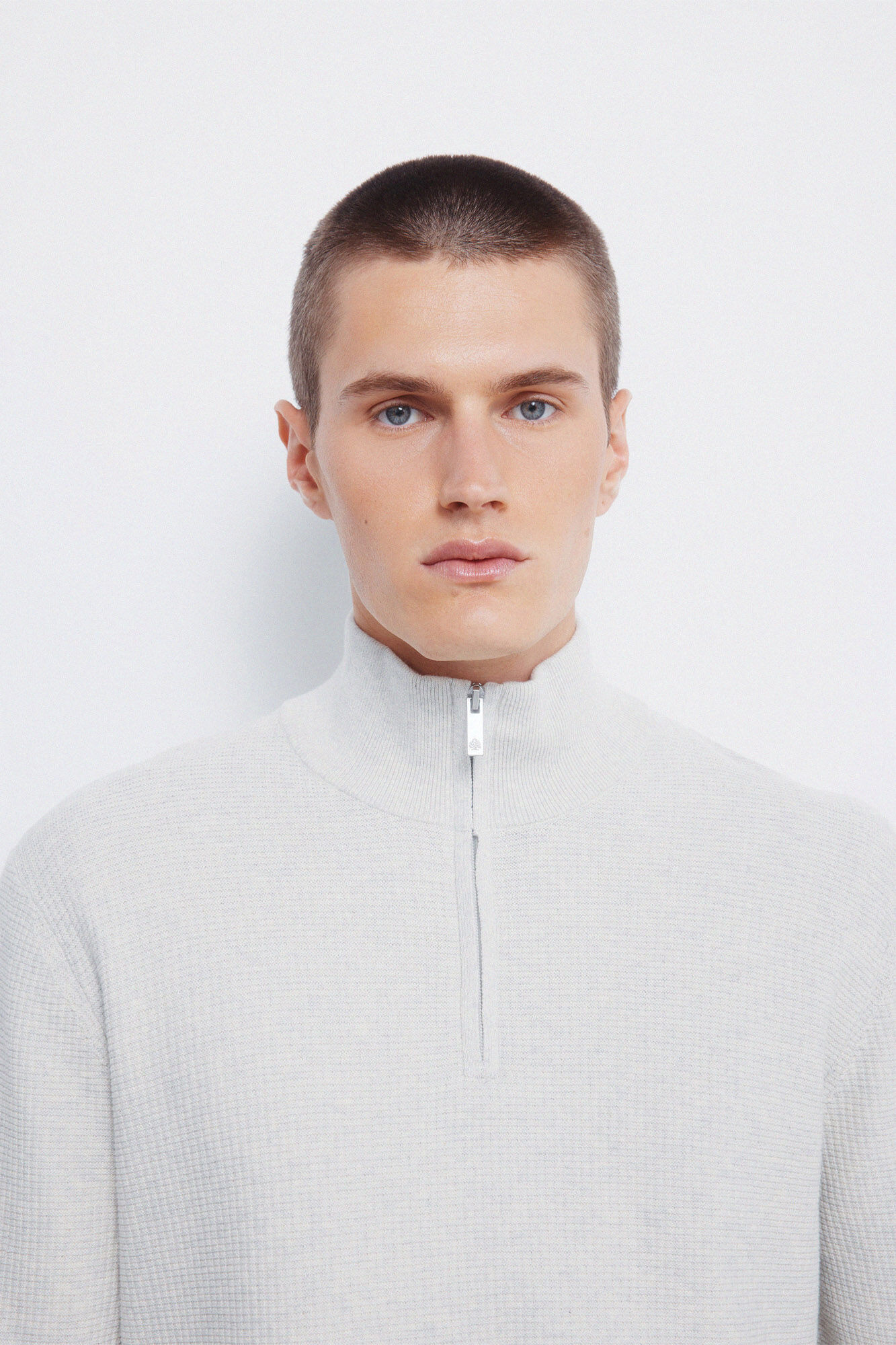 Springfield Plain zip fastening jumper