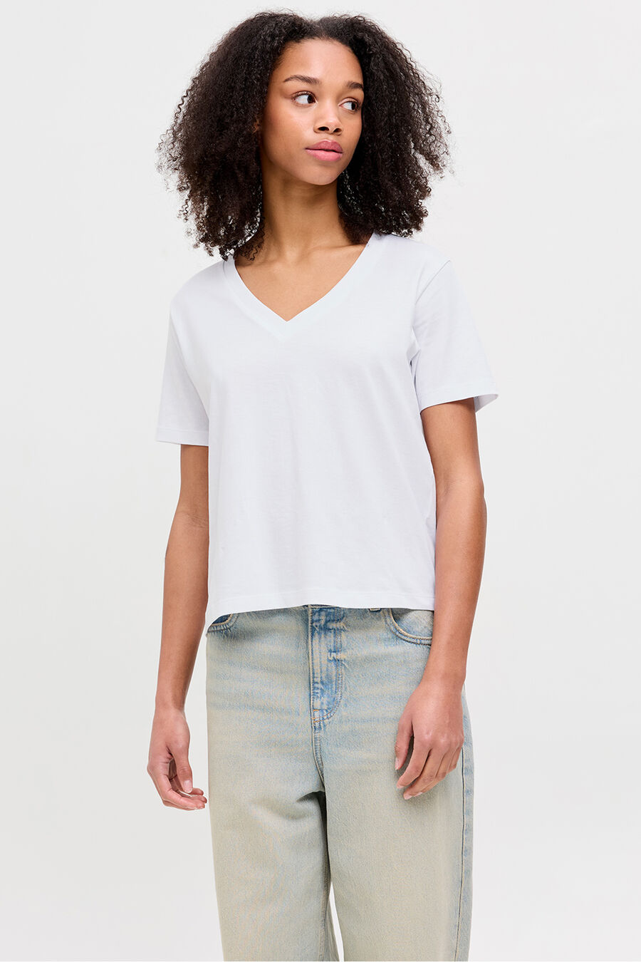 Camiseta cuello pico