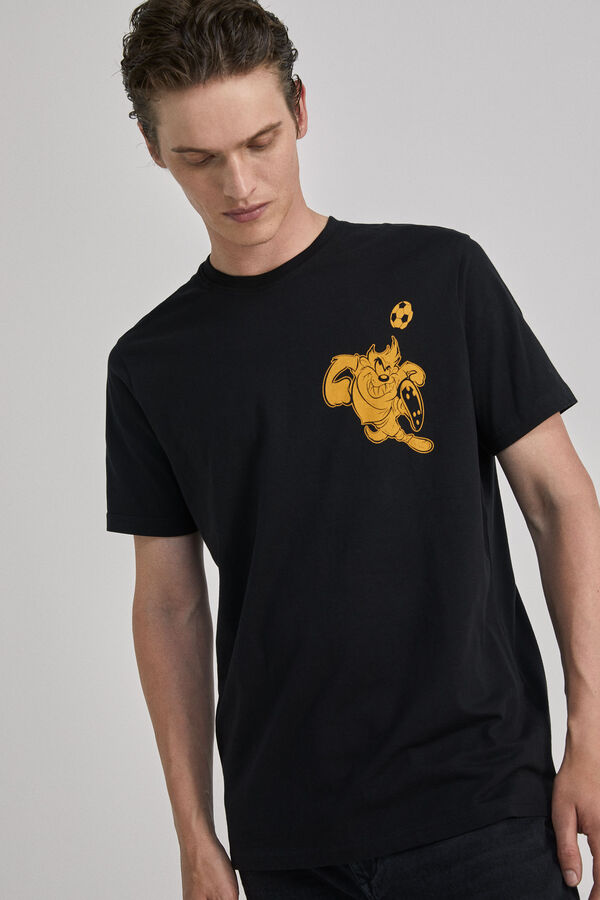 Springfield T-shirt Taz Football Clube preto