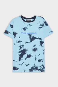 Springfield Camiseta Tie&Dye marinho mistura