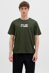Jack & Jones Camiseta regular fit verde