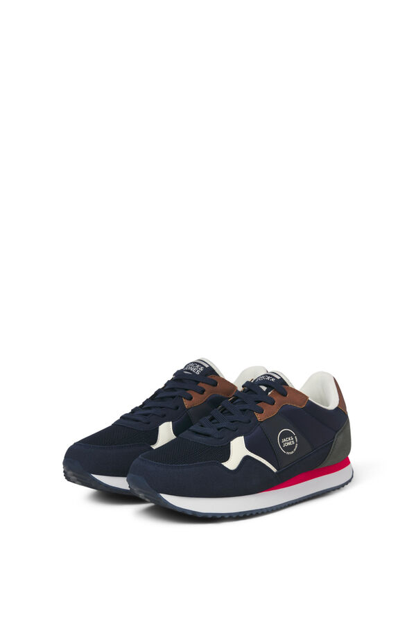 Jack & Jones Zapatilla estilo retro azul