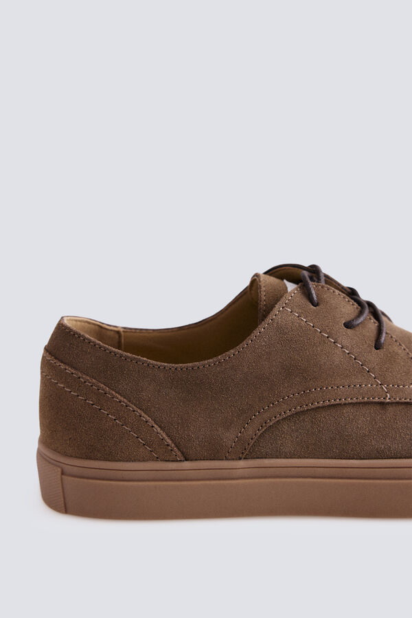 Springfield Laced casual shoes nude