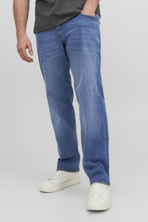 Springfield Jeans Mike tapered fit PLUS Blau