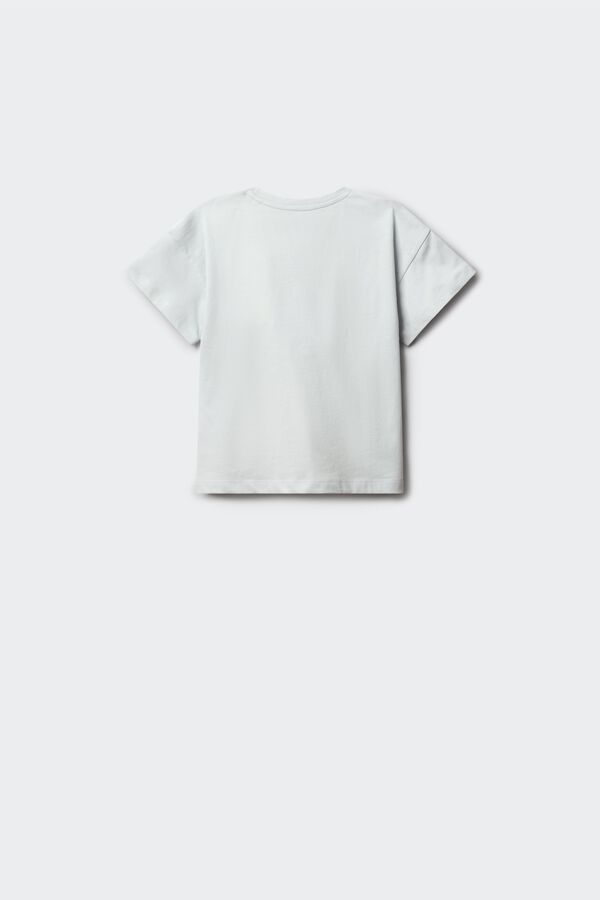 Springfield Kids T-shirt de manga curta "Snoopy" menina azul