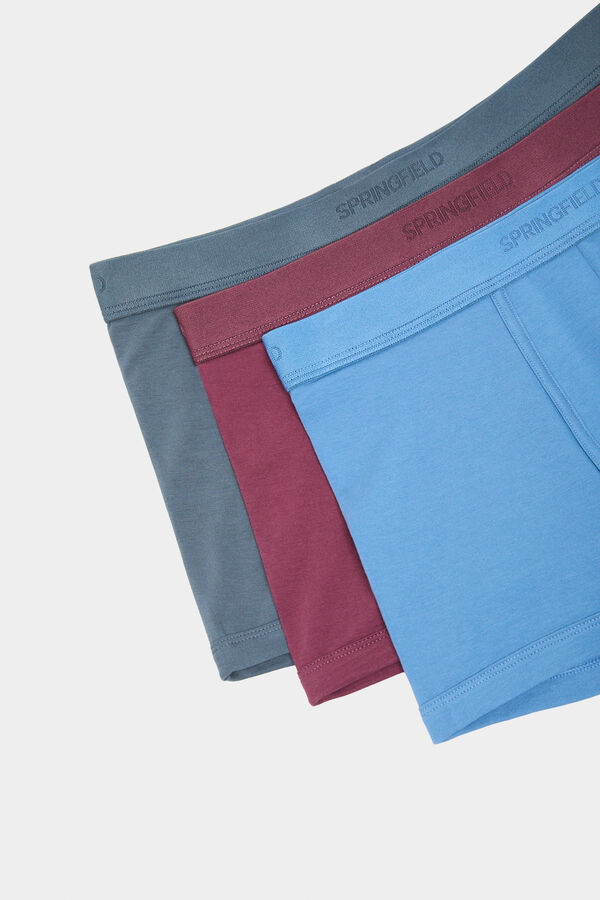 Springfield 3-pack essentials boxers deep red
