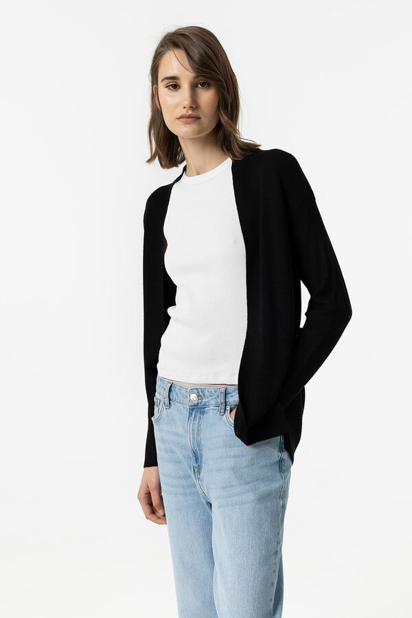 Tiffosi Essential cardigan black