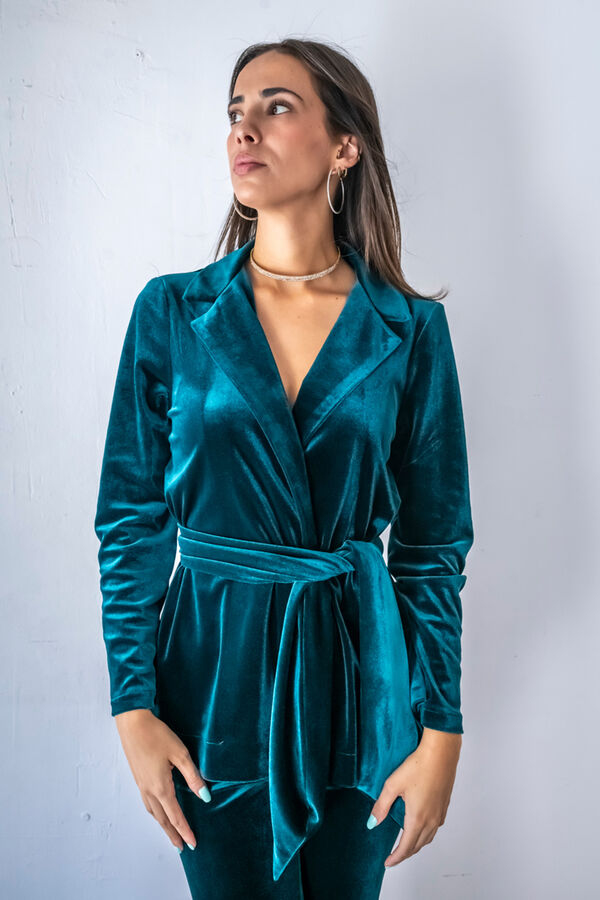 Cul Sac Fluid blazer blue