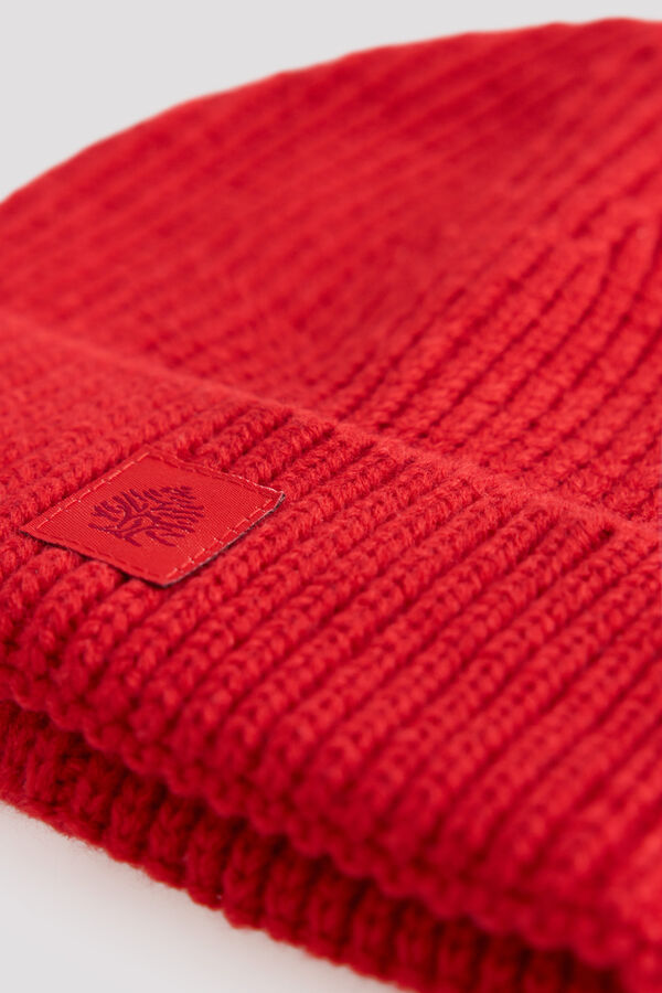 Springfield Basic coloured beanie red