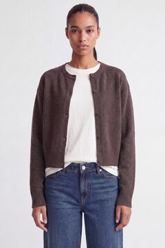 Jack & Jones Casaco de malha de gola redonda