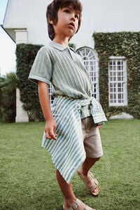 Springfield Kids Bermuda chino cuadrill&eacute; para ni&ntilde;o