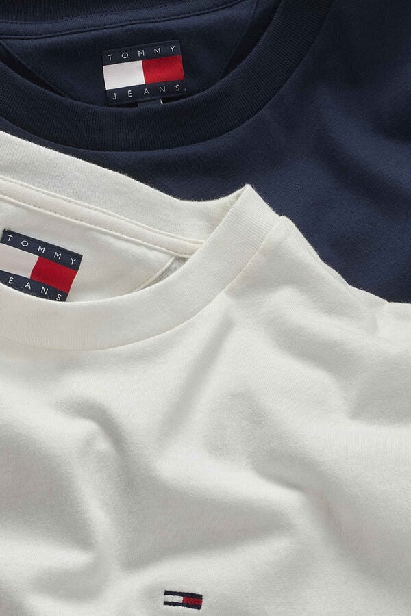 Tommy Jeans Slim fit t-shirt pack brown