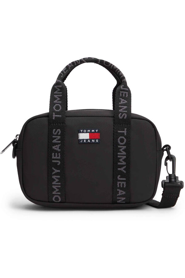 Tommy Jeans Tommy Jeans crossbody bag with front logo black