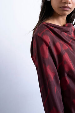 Topshop Vestido curto de viscose de manga