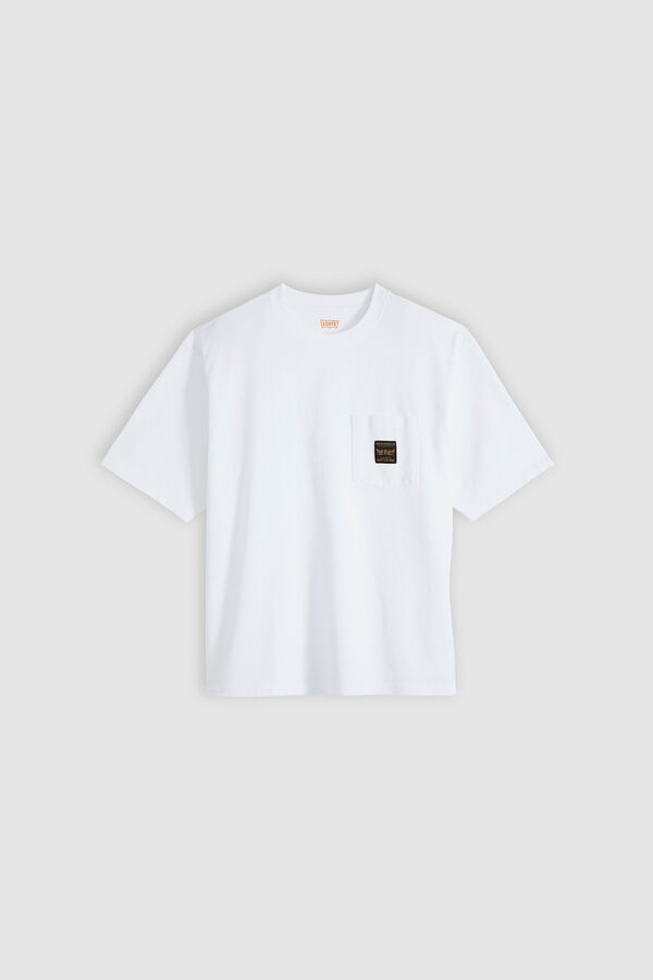Levi's Short sleeve T-shirt with pocket white