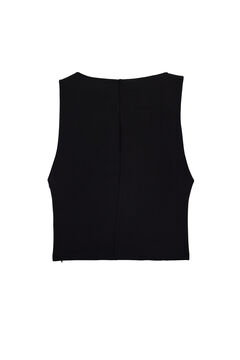 Koton Top sem mangas com detalhe met&aacute;lico