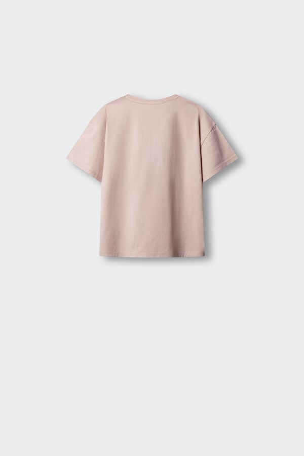 Springfield Kids Majica kratkih rukava sa perlama SOUL za devojčice Roze