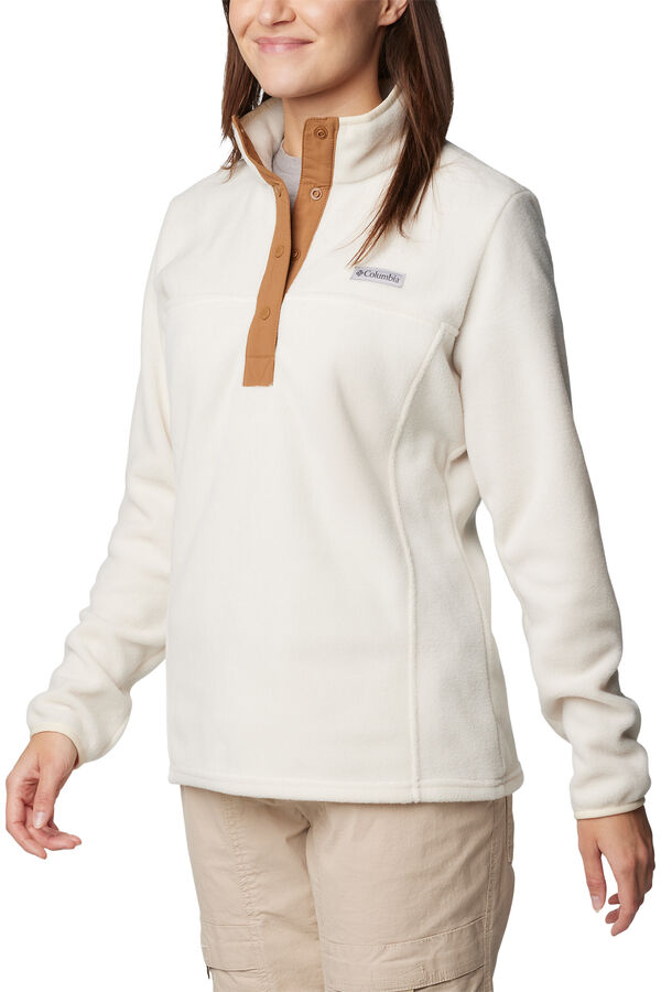 Columbia Jaqueta de fecho m&eacute;dia polar para homem Benton Springs&trade;II bege