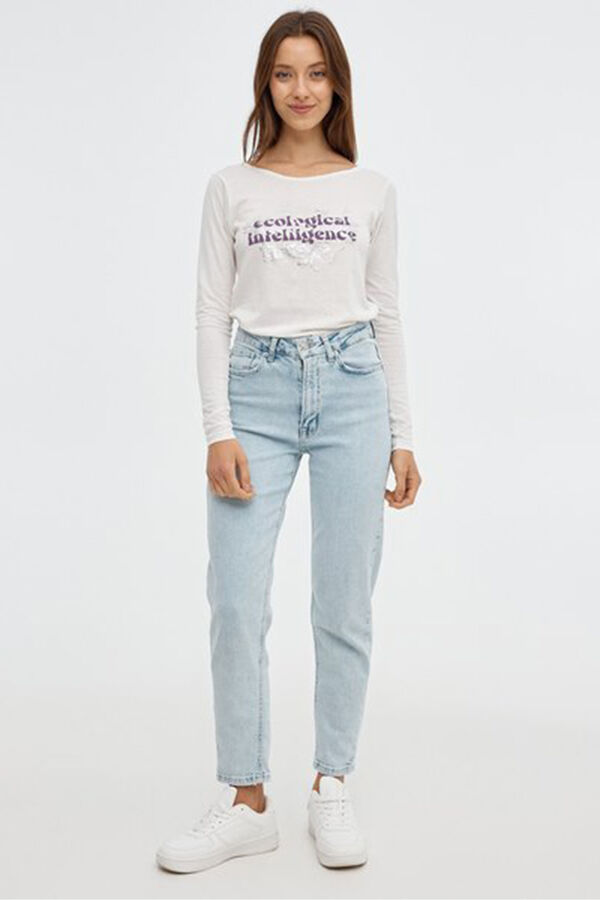 Inside Print T-shirt Bela