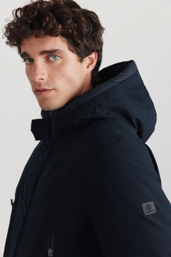 Springfield Thermal puffer parka blue